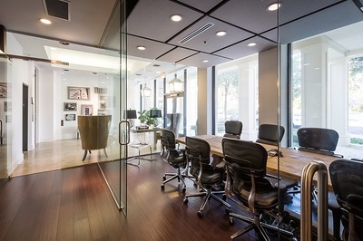 glass interior photography office